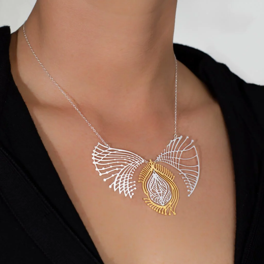 cosmic necklace, Alucik, Claudia Bueno